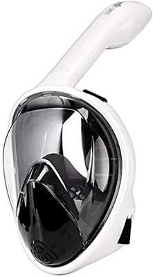 Spacmirrors Máscaras de Buceo Scuba Underwater Snorkeling Mask Full Face Mask Anti Fog Snorkel Mask Respiración para Hombres, Mujeres, niños y Adultos