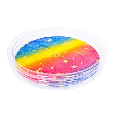 Bueuwe Piscina sobre el Suelo Inflable Engrosada, Piscina de Ocio Familiar de tamaño Completo para niños y Adultos, Piscina de Agua de Verano al Aire 