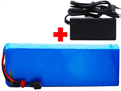 Paquete De Batería De Bicicleta Eléctrica De Iones De Litio De 24V 12Ah Con BMS + Cargador 12000Mah Batería De Alta Capacidad 500W Para Scooter Eléctr
