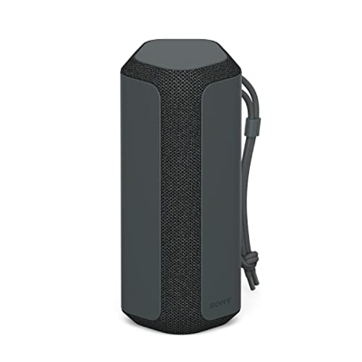 Sony SRS-XE200 - Altavoz inalámbrico bluetooth portátil con sonido amplio y correa, resistente al agua, resistente a los golpes, 16 horas de duración
