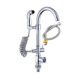 Grifo  Monomando Grifo de Cocina Monomando con rociador extraíble, Mezclador de Fregadero de caño Alto Grifo de caño Giratorio de 360 ​​° Fácil de Lim precio