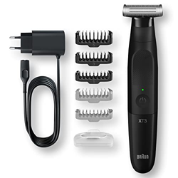 Braun Series X XT3200 Recortadora De Barba, Afeitadora Eléctrica, 1 Lámina, Kit De Rasurado Corporal, Pelo, Bigote, Ingles, Pecho, Axilas en oferta