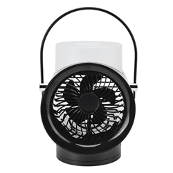Enfriador de Aire Evaporativo, Portátil Recargable Ventilador de Aire Acondicionado, 3 Velocidades de Viento 120° Personal Ventilador de Escritorio Gi características