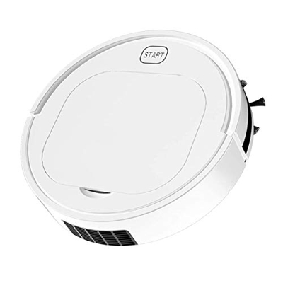 HMTE Aspirador Robot, Barrido automático Aspirador de fregona Aspirador Recargable Tipo doméstico, Aspirador robótico silencioso ultradelgado Limpia e