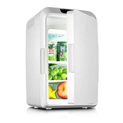 tiny fridge 12L Large Capacity Small Refrigerator Mini Small Cosmetics Refrigerator Car and Home Dual-use Refrigerator Suitable for Student Dormitory/