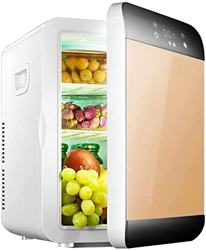 Car Fridge Mini Fridge Dual-coreRefrigeration CarDual-use Hot and Cold Dual Use 220V AC / 12V DC Suitable for Family Car Truck Outdoor Travel(Color :  características