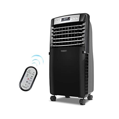 Aire Acondicionado Portátil Enfriadores de aire enfriadores evaporativos, aire acondicionado humidificador Whit Control remoto Meleberate Evaporativ P