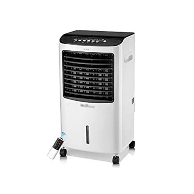Aire Acondicionado Portátil Enfriadores de aire enfriadores evaporativos, aire acondicionado evaporativo con control de humidificadores de control rem
