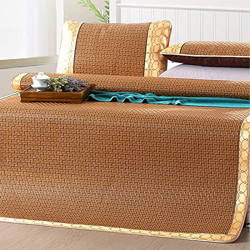 Estera de Dormir Verano,Colchoneta de Enfriamiento Colchón de Ratán,Esterilla de Transpirable Suave Plegable,para Dormitorio Cama Doble Individual,con precio