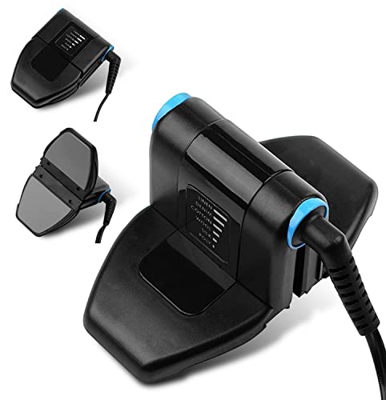 Mini Plancha Eléctrica Plegable Portátil - Ultra Compacta - Plancha Eléctrica Plegable con 6 Ajustes de Temperatura - Ideal para viajes - Apta para Al