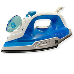 Plancha Ropa Plancha Vapor Centro Planchado Plancha De Vapor 1600W, Suela Cerámica, Doble Sistema Antical, Antigoteo, Golpe de Vapor Centro de plancha en oferta