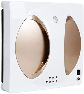 Samnuerly Robot de Limpieza de Ventanas con Control Remoto, Limpiador de Ventanas-Aspirador Robot de Limpieza de Vidrio anticaída para Ventanas, Vidri