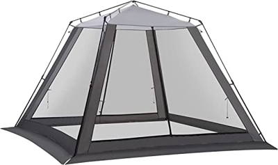 Camping Tent Mesh Tent with Mesh Walls Mosquito Net for 4-6 People with Carry Bag for Fishing Camping Hiking Outdoor Polyester Steel 309 x 309 x 218 c