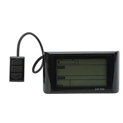 Tatiy Cuentakilómetros de Bicicleta Eléctrica, Cuentakilómetros de Bicicleta de Montaña con Pantalla Digital LCD Retroiluminada, Fácil de Instalar, Ac características