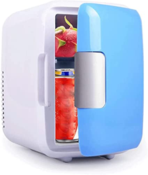 4 LitersMini Car Home Dual-use Heating and Cooling Thermostat Refrigerated Box Truck Small Portable Refrigerator Refrigeration (Color : White) mss-10- en oferta