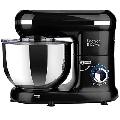 Robot de repostería multifunción 1500 W cuenco 5,5 L, color negro