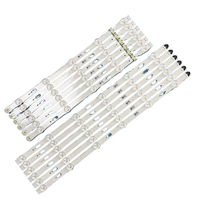 GaYouny 12 tiras LED para UE48JU6000 BN96-34793A BN96-34794A S 5U75 48 FL R6 S 5U75 48 FL L5 LM41-00121G LM41-00121H Beatirce (tamaño : 2 juego) )