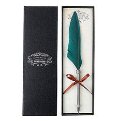 Generische Retro Quill Feather Dip - Pluma estilográfica (caja de regalo) en oferta