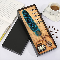 European Retro Graduation Season Goose Feather Pen Pen Send Students To Send Teachers The Best Gift (Color : F) (C) precio