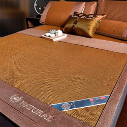 Estera de Dormir Verano,Colchoneta para Rota Colchón,Esterilla de Seda de Bambú de Hielo,Enfriamiento Transpirable Plegable,para Casa Escuela Dormitor en oferta