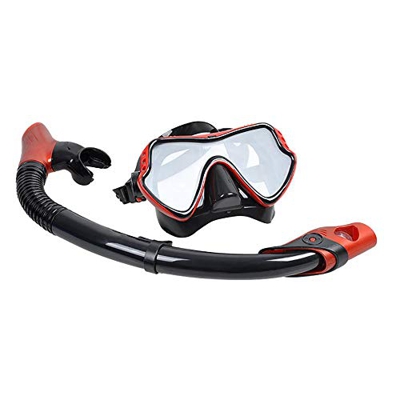 ZIPD Gafas de Buceo Gafas de Buceo Son de Gran Angular a Prueba de Agua y Lentes Anti-Niebla for Adultos jóvenes Gafas de Buceo para Natación Snorkeli