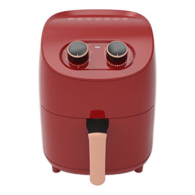 VGAGV Freidora De Aire Manual De 3,5 L, No Necesita Precalentamiento, Freír Sin Aceite, Bandeja Antiadherente Extraíble Apta para Lavavajillas Y Bande