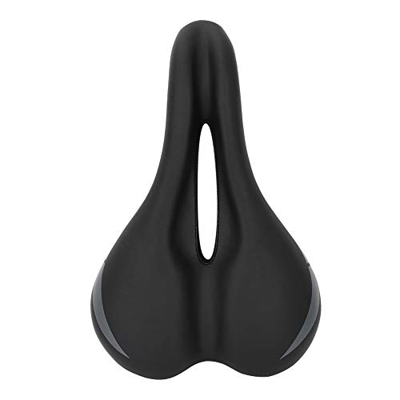 Sillín de bicicleta, grueso, transpirable, universal, asiento de bicicleta de montaña con zona de alivio central, ergonomía para mujeres, hombres, bic