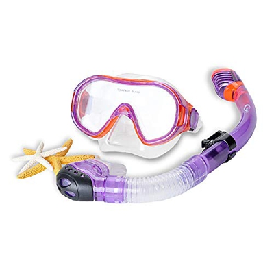 ZIPD Gafas de Buceo Snorkel Set Sea View Snorkel Anti-vaho Gafas de Buceo Gafas de 5-12 años de Edad los niños Equipo de Snorkel para Natación Snorkel
