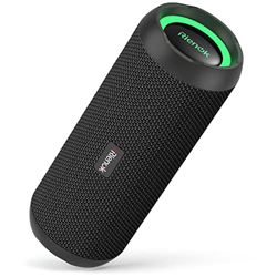 RIENOK Altavoz Bluetooth 5.3 Altavoz Inalámbrico Portátil Impermeable IPX7, Bass, Sonido Estéreo, Apoya Micro SD AUX precio
