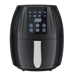 HAOTING Freidora de Aire 5.5L Inteligencia Multifuncional Hogar Gran Capacidad 1300W Gran Potencia de Fuego Temporización Pantalla táctil LCD Freidora precio