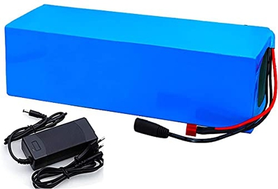 stdpcxz Paquete De Batería De Iones De Litio De Alta Capacidad De 1200W 48V 20Ah 20000Mah 18650 Batería De Bicicleta Eléctrica con BMS + Cargador para