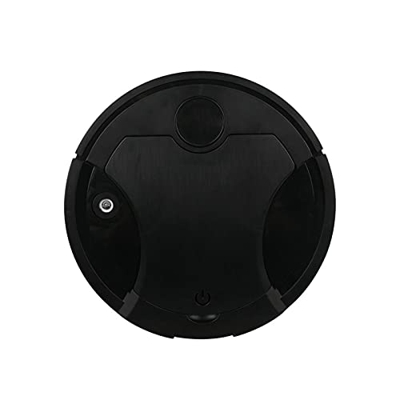Robot Aspirumeation Home Hogar Sweeping Machine for Pet Pelo COLISIÓN AUTOMÁTICA Barredora De Pisos (Color : Black)