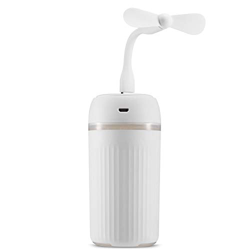 humidifiers for Bedroom Home Appliances USB Humidifier LED Lamp Humidificador (Color : White) características