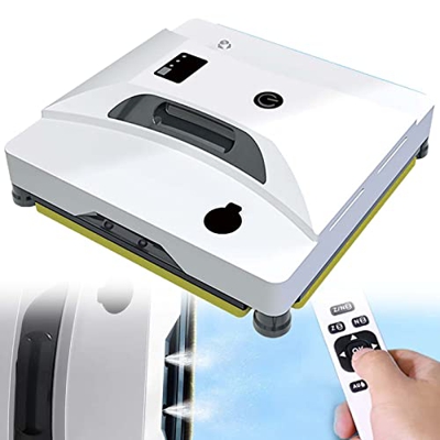 ZUKETANG Robot Limpiacristales, Robot Limpieza de Ventanas Electrico, Control Remoto Robot Limpia Cristales,Limpia Cristales Robot Ventanas Navegación