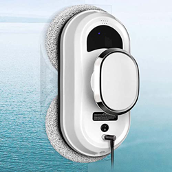 ZUKETANG Robot De Limpieza De Ventanas, Robot De Limpieza De Vidrio Inteligente Automático para Ventanas De Interior Y Exterior Kit De Limpieza Inteli características