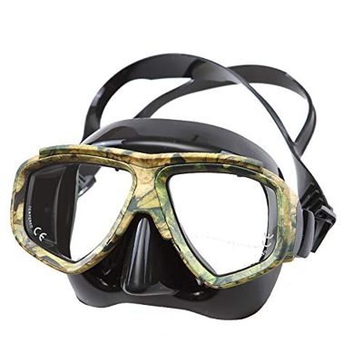 ZIPD Gafas de Buceo Adultos y niños panorámica de Campo Amplio de Snorkel Espejo Snorkel Establece Anti-vaho Espejo de Buceo para Natación Snorkeling 