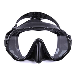 ZIPD Gafas de Buceo Gafas de Buceo Snorkel adecuados for los Adultos y jóvenes de Buceo Sello a Prueba de Agua para Natación Snorkeling (Color : Black características