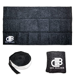 Alfombra barbacoa exterior. Alfombrilla XXL para barbacoa. Alfombra de protección para el suelo exterior. Junta de ahumador autoadhesiva para barbacoa precio