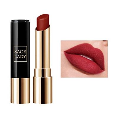 Labiales En Oferta Barras de labios Nude Waterproof mate Barras de labios 7 Barras de labios antiadherentes Mate Brillo de larga duración y colores bl