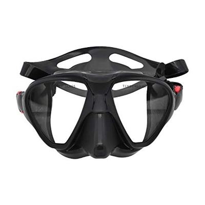ZIPD Gafas de Buceo Gafas de Buceo Buceo Libre Templado Resistente a los choques de los vidrios del Tubo respirador Gafas de Adultos para Natación Sno