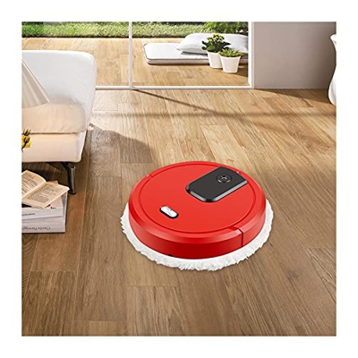 Tres en un Robot de Barrido Inteligente 1048 Aspirador Recargable Recargable y Mojado MOP barriendo aspiradora Fuerte succión Barredora De Pisos (Colo
