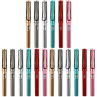 Ciieeo 18 PCS Fuente de Plástico Fuente Fuente Fuente de Tinta Fuente para Escribir Fuente Del Kit de Lápiz Pen Pen Fino