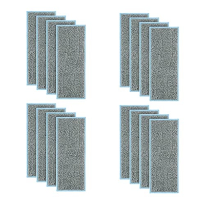 Accesorios al vacío 1 6pcs Accesorios de tela de limpieza compatibles con I-Robot B-RAAVA JETM6 (6110) Wi-Fi Connected Robot Mop Aspiradora de limpiez