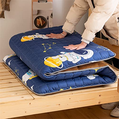 KKCD Colchón De Futón Cama De Piso Japonés Colchoneta Dormir Colchón Plegable Tatami Colchón Portátil Colchón Camping Colchón De Dormitorio Espesor 4C