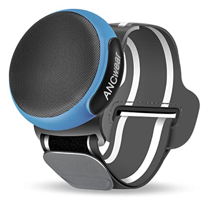ANCwear Mini Altavoz Bluetooth inalámbrico, Altavoz portátil portátil portátil Resistente al Agua IPX6, Verdadero estéreo inalámbrico, Graves Profundo