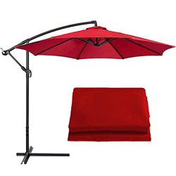 YLZBA 6/8 Costillas Toldo de Repuesto para Sombrilla, 2m/2.7m/3m Parasol De Repuesto para Sombrilla Cubierta de Repuesto para Sombrilla de Patio,para  en oferta