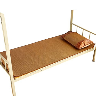 NIANXINN Colchoneta de Verano para Dormir,Estera de Bambú Natural,Esterilla de Ratán Textil Hogar,Colchón Enfriamiento Plegable,Colchonet de Cama para