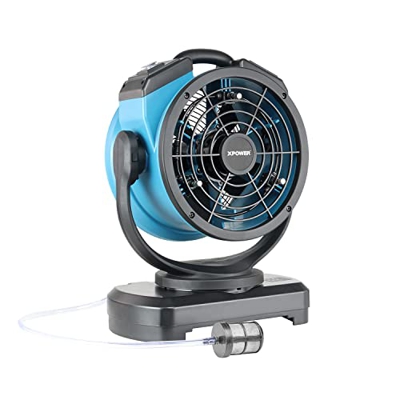 XPOWER Msiting Cooling FM-68W - Ventilador axial para exteriores (alta velocidad, circulación, frío y frío)