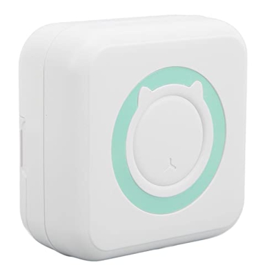 Jeanoko Impresora de Bolsillo sin Tinta, Mini Impresora de Fotos, Impresora de Bolsillo Térmica Portátil con Bluetooth para Etiquetas de Fotos, Notas 