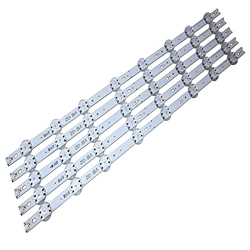 GaYouny 5 unids/lote 8LED (3V) 660mm tira de retroiluminación LED para 32 pulgadas TV 6916L-3148C V18 32 V18 DRT 3148 Beatirce características